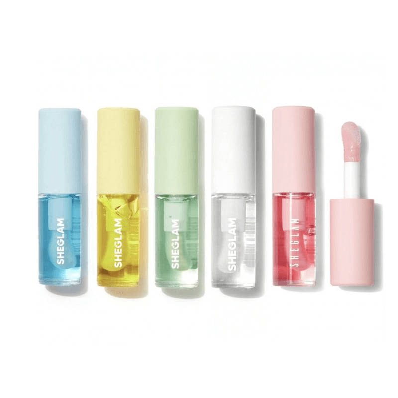 Ciel Divonne SHEGLAM-Jelly Wow Hydrating Lip Oil- Clear Lip Gloss Plumping