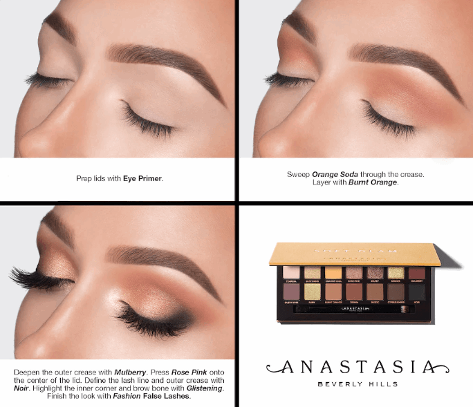 Ciel Divonne Anastasia Beverly Hills Soft Glam Eyeshadow Palette