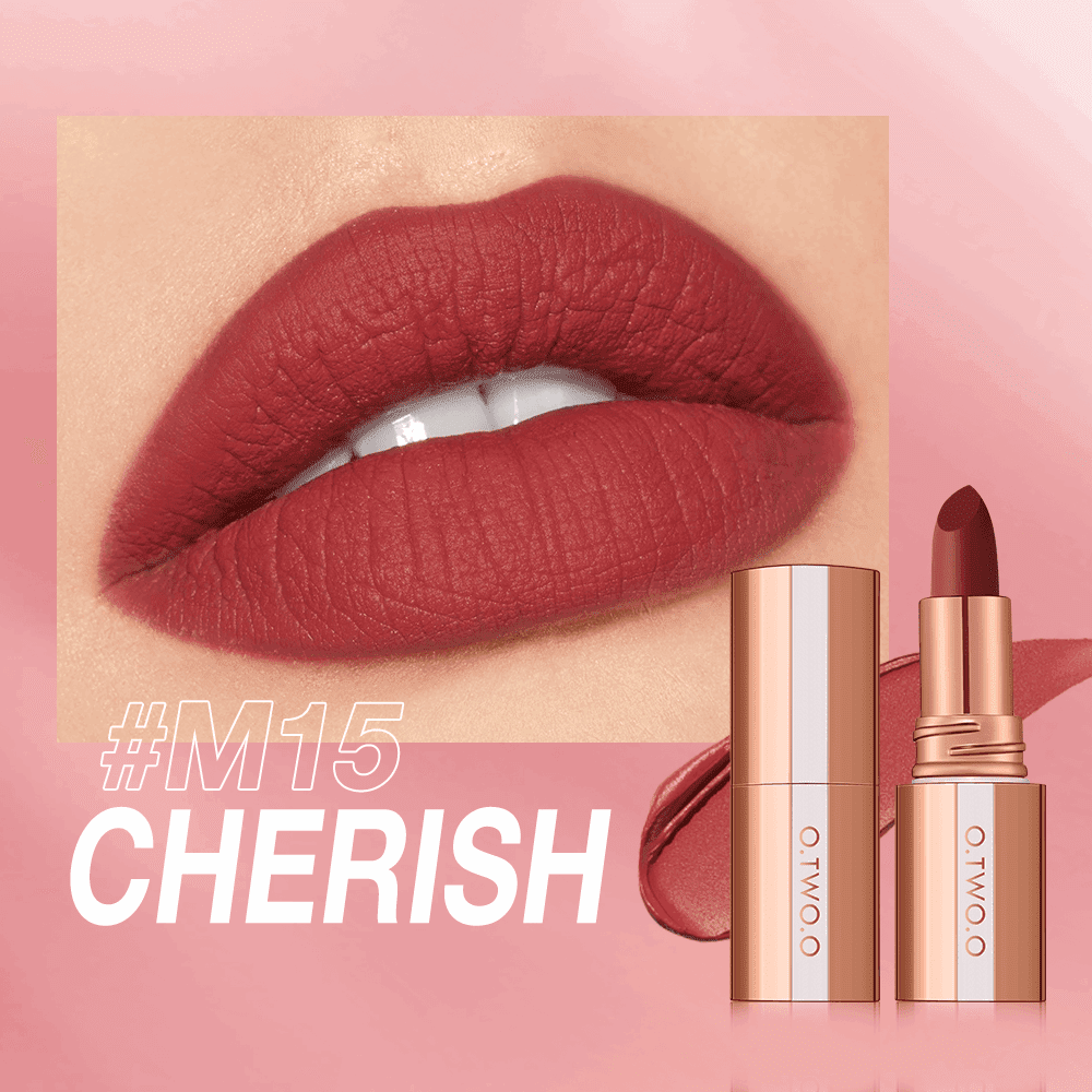 Ciel Divonne Cherish O.TWO.O Chocolate Kiss Transferproof Bullet Lipstick