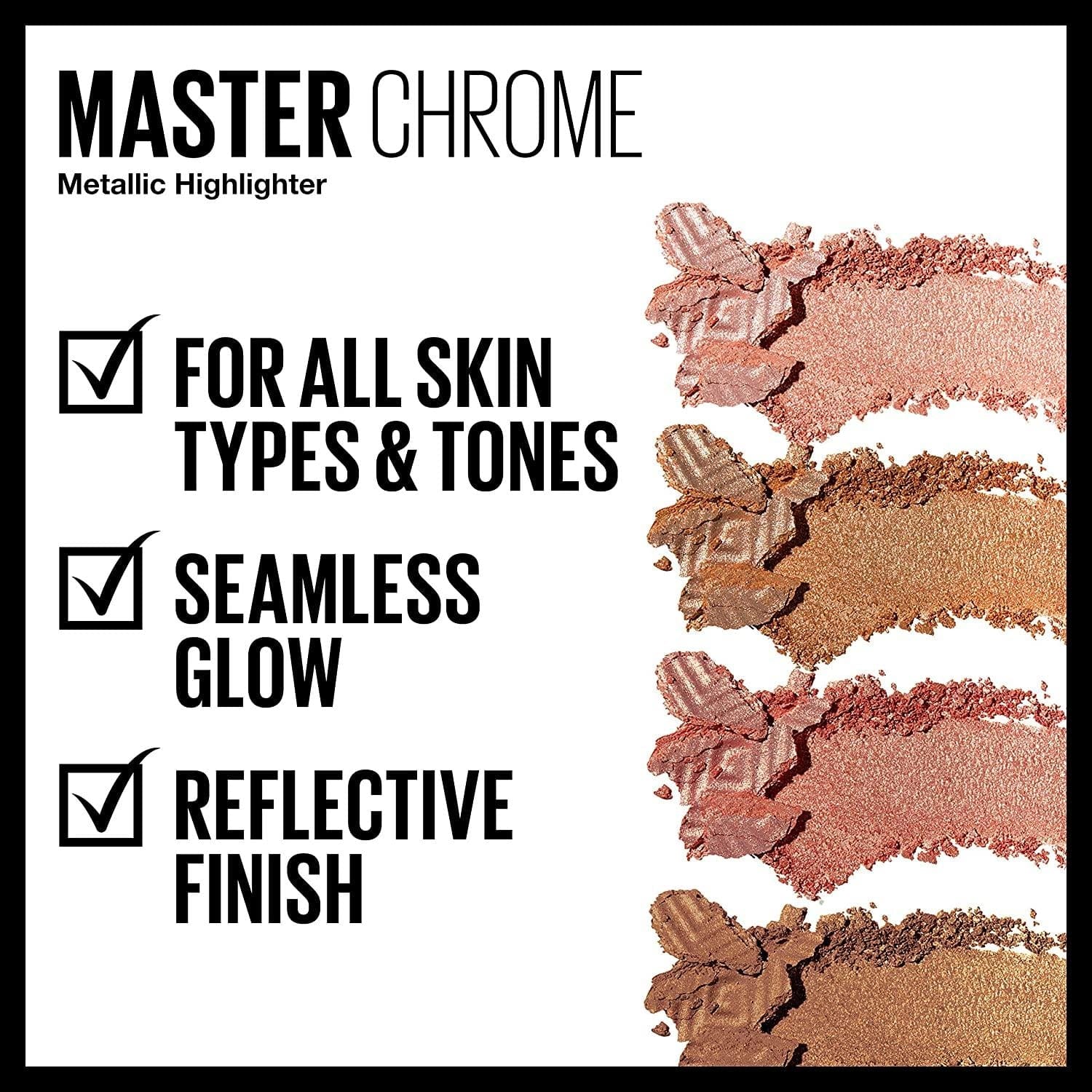 Ciel Divonne Maybelline Master Chrome Metallic Highlighter Powder