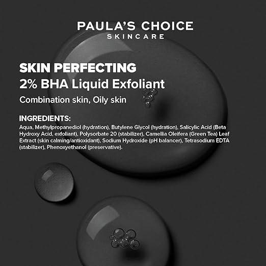 Ciel Divonne Paula's Choice SKIN PERFECTING 2% BHA Liquid Exfoliant -with Salicylic Acid - 30 ml